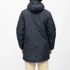 Parka lisse zippé capuche intérieur polaire Homme COMPAGNIE DE CALIFORNIE