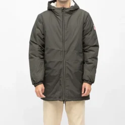 Parka lisse zippé capuche intérieur polaire Homme COMPAGNIE DE CALIFORNIE