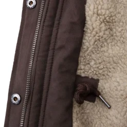 Parka marron foncé intérieur doublé mi longue Femme VOLCOM