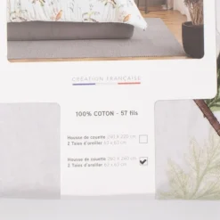 Parure de lit clarisse 240x260 Mixte PASSION D ELLY