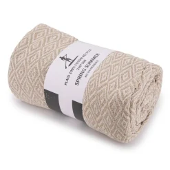 Plaid 240x260cm Mixte SPRING SUMMER Noir