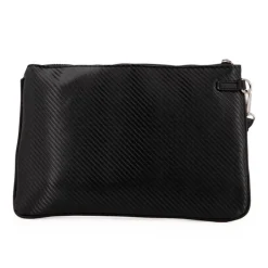 Pochette texturée poignet carbone 30x20x2cm Homme BILL TORNADE