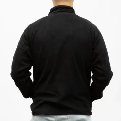 Polaire zippee black paul Homme PANAME BROTHERS