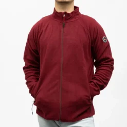 Polaire zippee black paul Homme PANAME BROTHERS