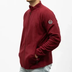 Polaire zippee black paul Homme PANAME BROTHERS