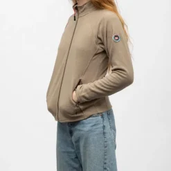 Polaire zippee taupe paula Femme PANAME BROTHERS