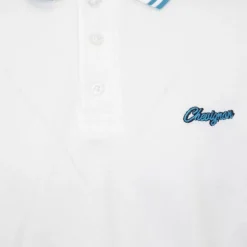 Polo Albus coton avec liserés colorés Homme CHEVIGNON