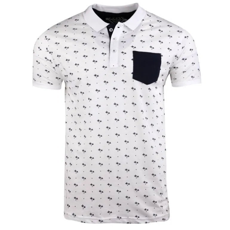 Polo avec poche à motif palesto Homme BLAGGIO