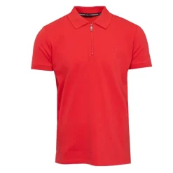 Polo classique zippé manches courtes Homme TORRENTE
