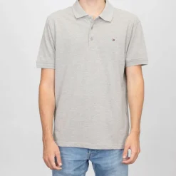 Polo coton basique regular avec logo brodé Homme TOMMY HILFIGER