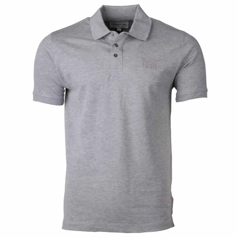Polo Eduardo uni logo brodé Homme CERRUTI