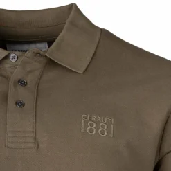 Polo Eduardo uni logo brodé Homme CERRUTI