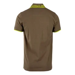 Polo en coton avec liseré isonzo Homme CERRUTI