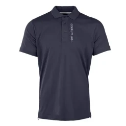 Polo en coton velino logo brodé vertical Homme CERRUTI