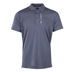 Polo en coton velino logo brodé vertical Homme CERRUTI