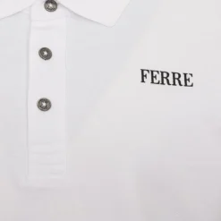 Polo Gianni à boutons coton texturé Homme GIANFRANCO FERRE