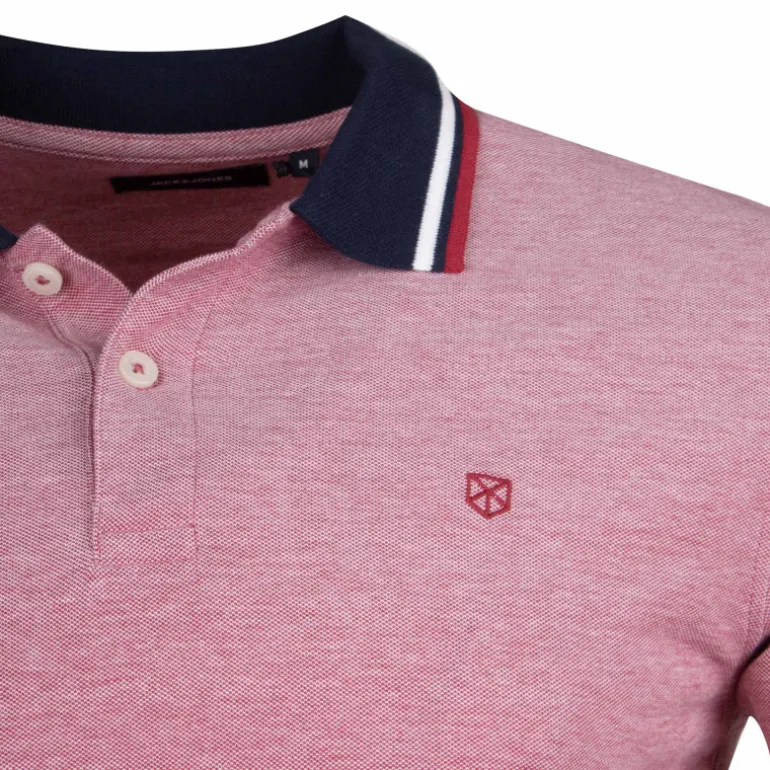 Polo manches courtes 100% Coton Homme JACK AND JONES