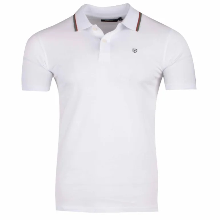 Polo manches courtes 100% Coton Homme JACK AND JONES