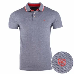 Polo manches courtes 100% Coton Homme JACK AND JONES