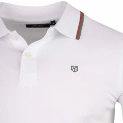 Polo manches courtes 100% Coton Homme JACK AND JONES