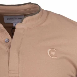 Polo manches courtes col mao firenza Homme CERRUTI