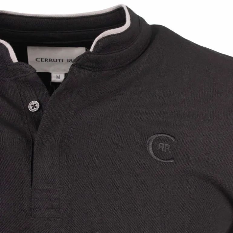 Polo manches courtes col mao firenza Homme CERRUTI