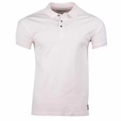 Polo manches courtes coton doux bande logo épaule ballabile Homme CERRUTI