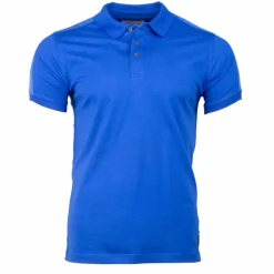 Polo manches courtes coton doux bande logo épaule ballabile Homme CERRUTI