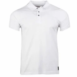 Polo manches courtes coton doux bande logo épaule ballabile Homme CERRUTI