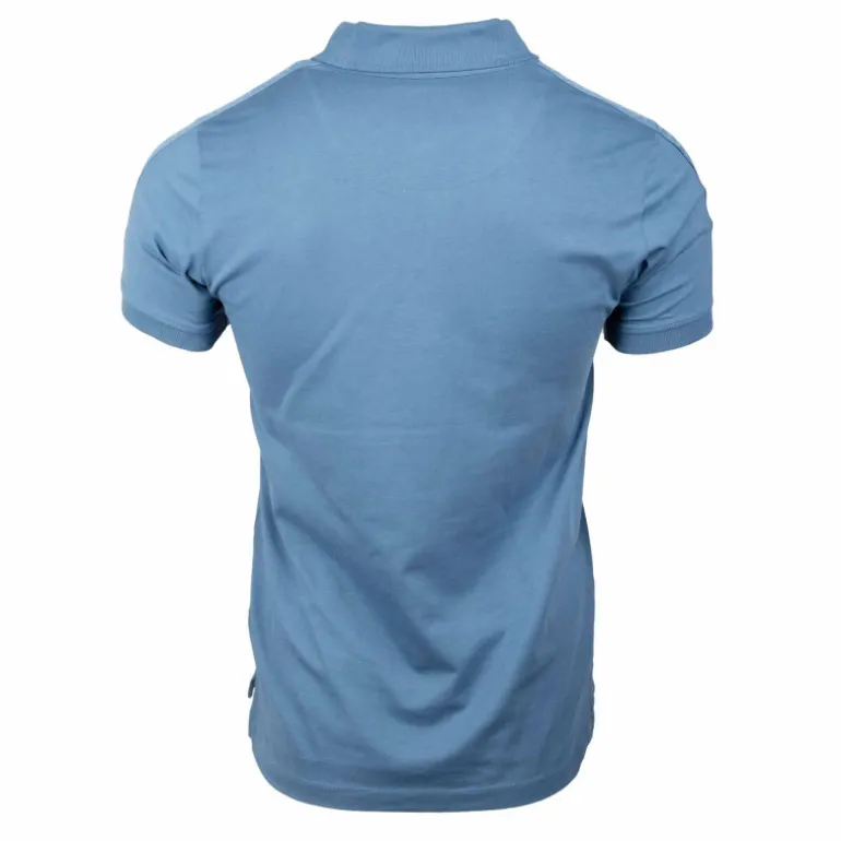 Polo manches courtes coton doux bande logo épaule ballabile Homme CERRUTI