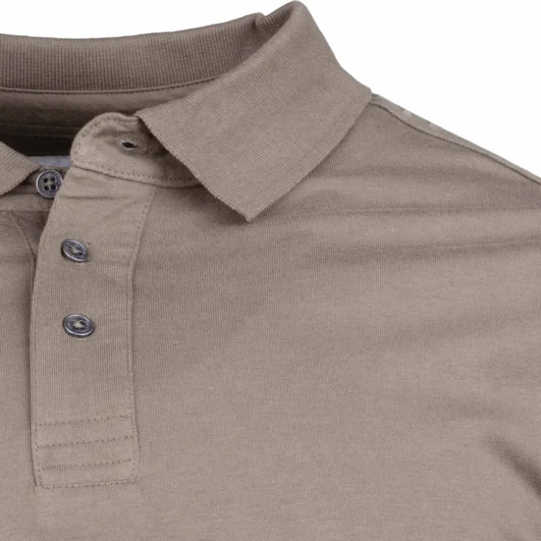 Polo manches courtes coton doux bande logo épaule ballabile Homme CERRUTI