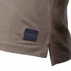 Polo manches courtes coton doux bande logo épaule ballabile Homme CERRUTI