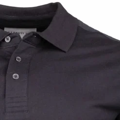 Polo manches courtes coton doux bande logo épaule ballabile Homme CERRUTI
