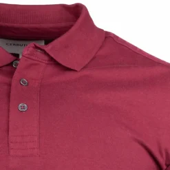 Polo manches courtes coton doux bande logo épaule ballabile Homme CERRUTI