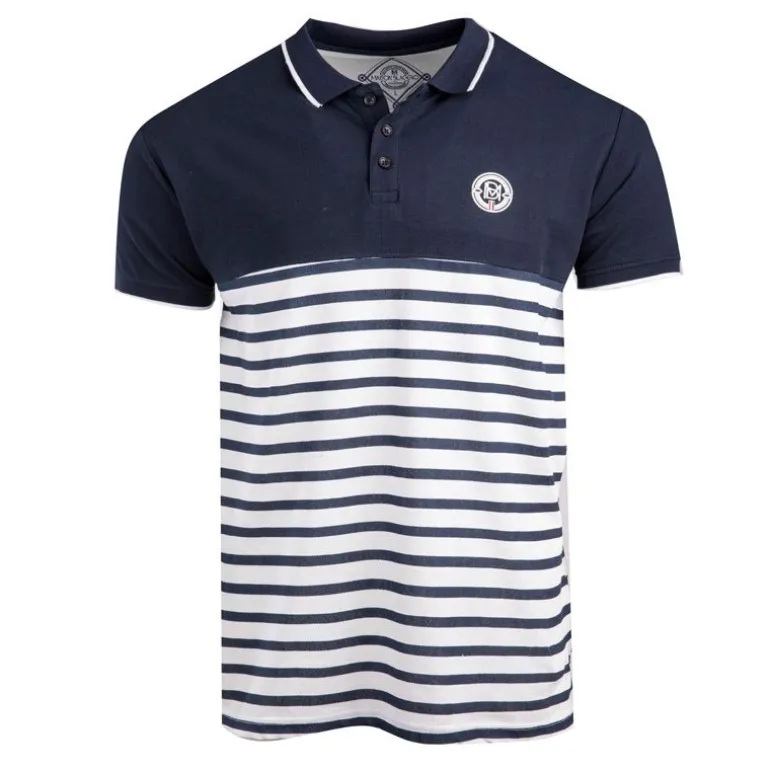Polo mariniere en coton pique 100% coton assor 24 parly Homme BLAGGIO