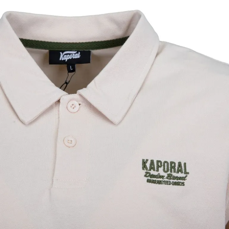 Polo Marlow 5 logo brodé Homme KAPORAL