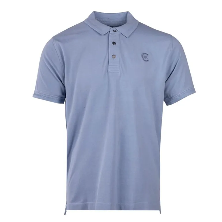 Polo regular manches courtes tiber en coton Homme CERRUTI