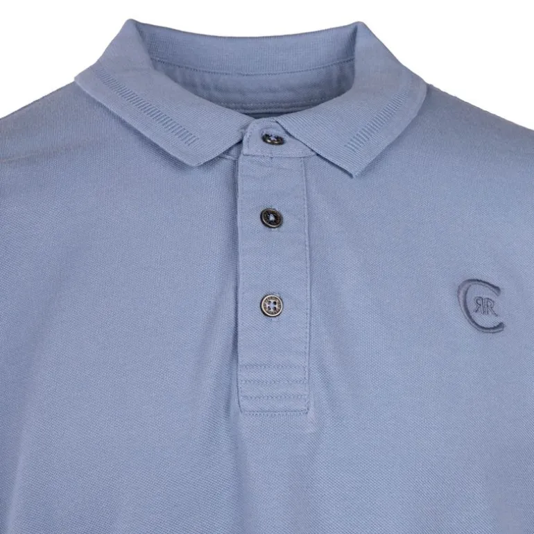 Polo regular manches courtes tiber en coton Homme CERRUTI