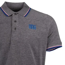 Polo regular manches courtes natisone avec liseré Homme CERRUTI