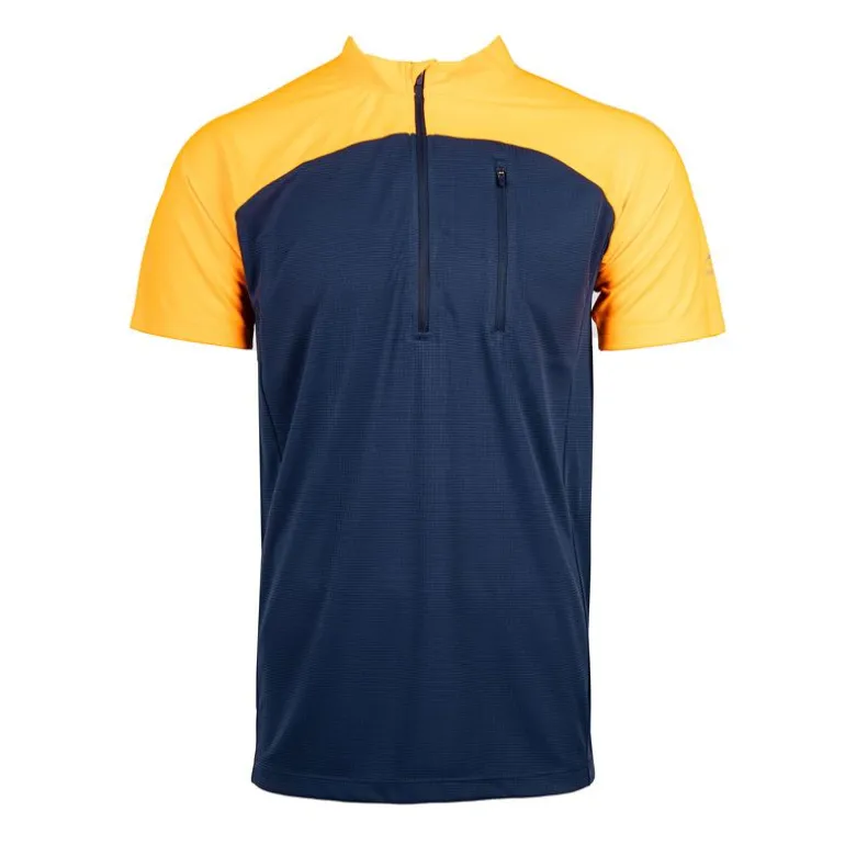 Polo technique zip bi-couleur Homme BEST MOUNTAIN