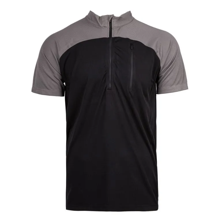 Polo technique zip bi-couleur Homme BEST MOUNTAIN