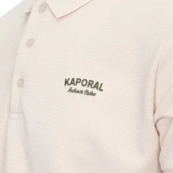 Polo texturé malo manches courtes Homme KAPORAL