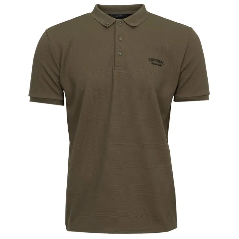 Polo texturé malo manches courtes Homme KAPORAL