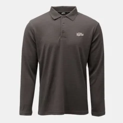 Polo texturé manches longues jilan Homme KAPORAL