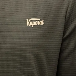 Polo texturé manches longues jilan Homme KAPORAL