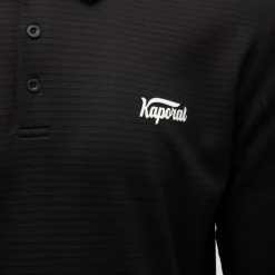 Polo texturé manches longues jilan Homme KAPORAL