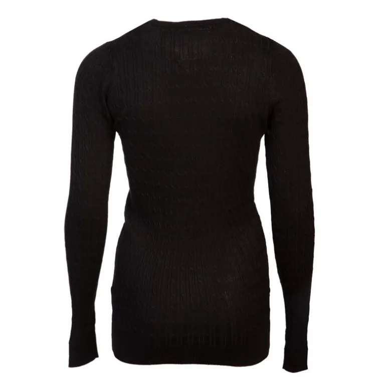 Pull col rond torsadé 18727 Femme BILL TORNADE