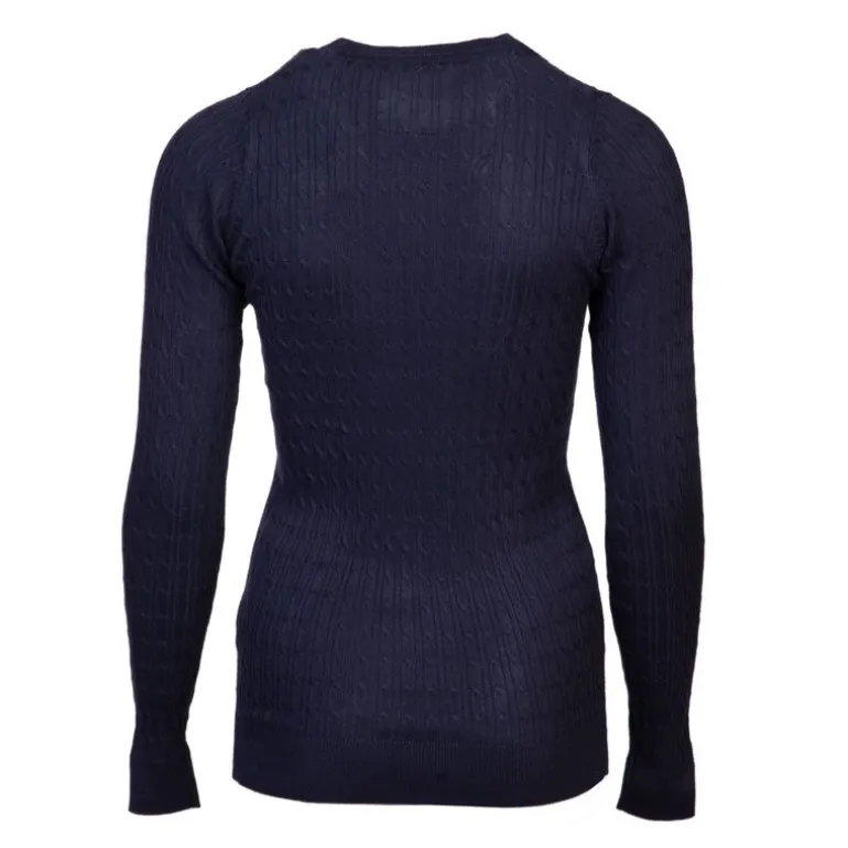 Pull col rond torsadé 18727 Femme BILL TORNADE