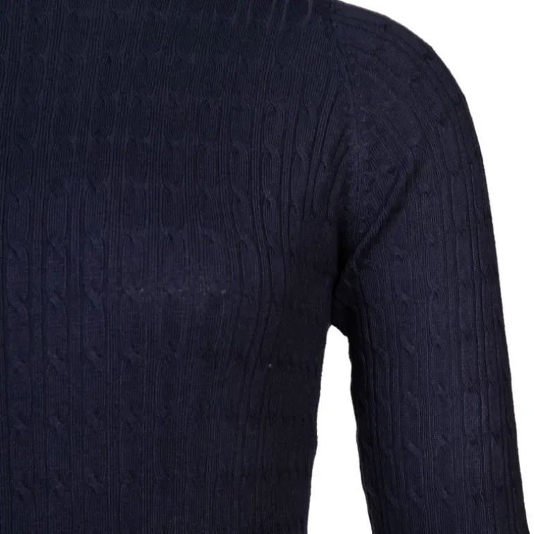 Pull col rond torsadé 18727 Femme BILL TORNADE