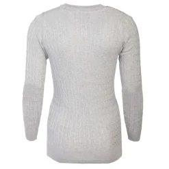 Pull col v torsadé 18734 Femme BILL TORNADE